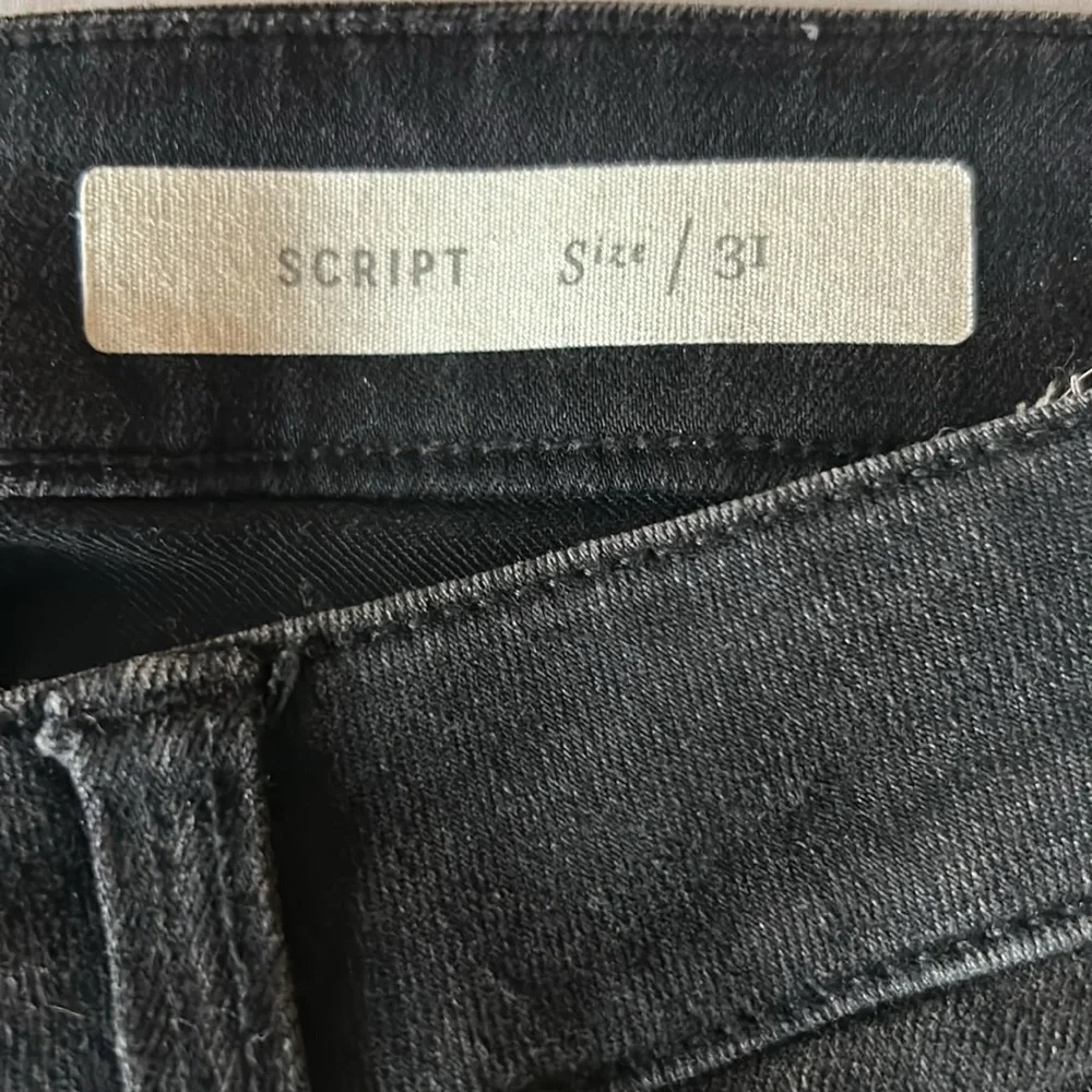 Pilcro Black Skinny Jeans with Embellishments - Picture 8 of 9
